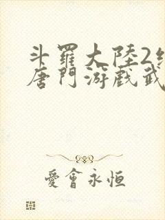 斗罗大陆2绝世唐门游戏武魂