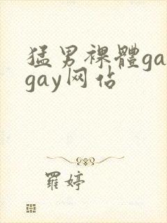 猛男裸体gaygay网站封面