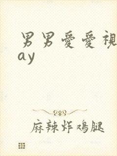 男男爱爱视频gay