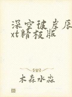 深空彼岸辰东txt精校版封面