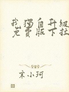 我独自升级漫画免费版下拉式漫画