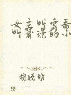 女主叫云乔男主叫萧璟的小说封面