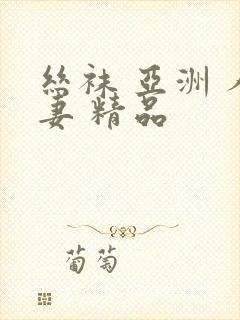 丝袜 亚洲 人妻 精品