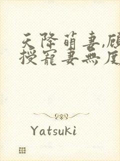 天降萌妻,顾教授宠妻无度