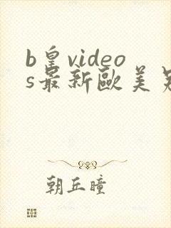 b皇videos最新欧美另类