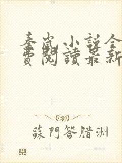 秦岚小说全文免费阅读最新章节封面