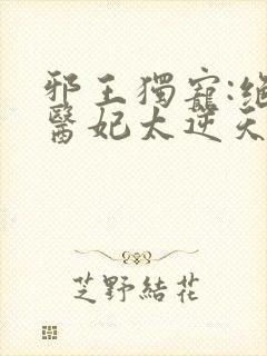 邪王独宠:绝色医妃太逆天免费观看