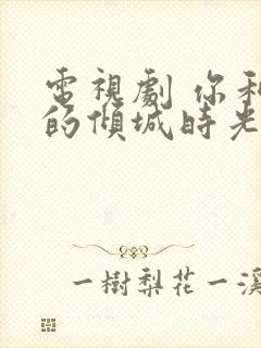 电视剧 你和我的倾城时光 免费