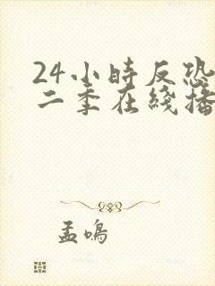 24小时反恐第二季在线播放免费观看