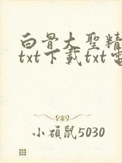 白骨大圣精校版txt下载txt电子书