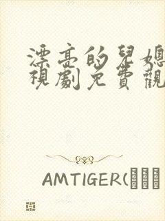 漂亮的儿媳妇电视剧免费观看国语