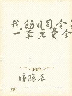 我的xl司令第一季免费全集在线观看封面