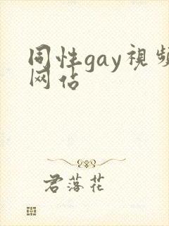 同性gay视频网站
