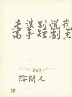 老婆别慌我全家高手短剧免费播放