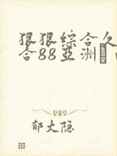 狠狠综合久久综合88亚洲аⅴ