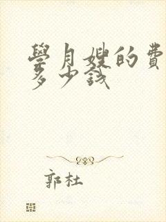 学月嫂的费用是多少钱