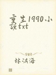 重生1990小说txt