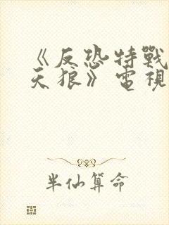 《反恐特战队之天狼》电视剧