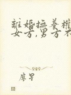 离婚抚养权判给女方,男方不给孩子怎么办