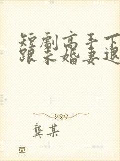 短剧高手下山从跟未婚妻退婚开始封面