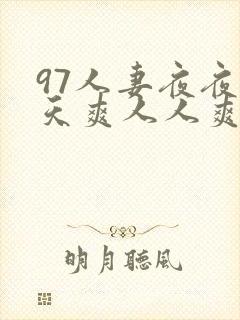 97人妻夜夜天天爽人人爽91