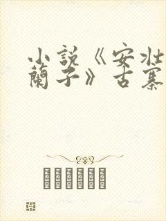 小说《安壮壮,兰子》古寨小说下载