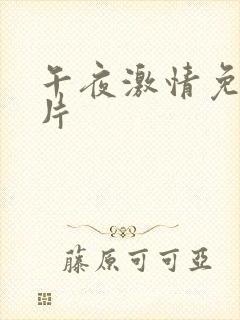 午夜激情免费毛片