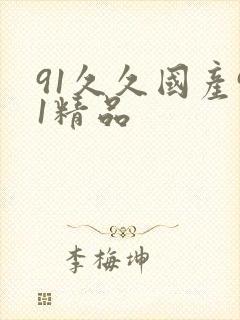 91久久国产91精品封面