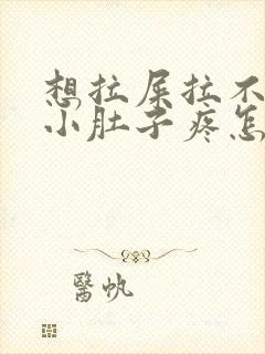 想拉屎拉不出来小肚子疼怎么回事