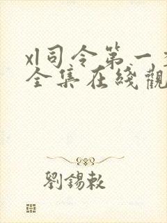 xl司令第一季全集在线观看无马赛克