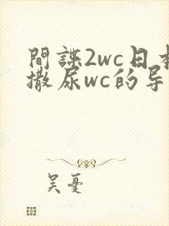 间谍2wc日本撒尿wc的导演封面
