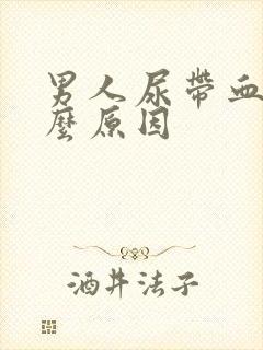 男人尿带血是什么原因封面