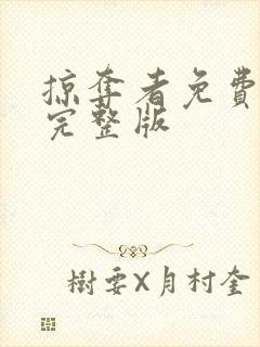 掠夺者免费观看完整版