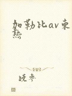 加勒比av东京热封面