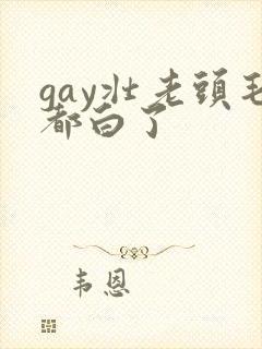 gay壮老头毛都白了