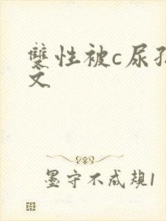 双性被c尿孔h文