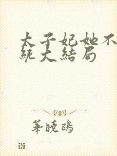 太子妃她不成体统大结局