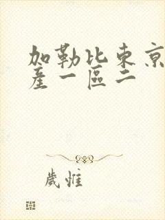 加勒比东京热国产一区二