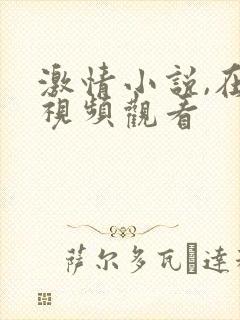 激情小说,在线视频观看