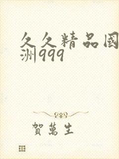 久久精品国产亚洲999封面