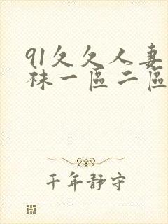 91久久人妻丝袜一区二区三