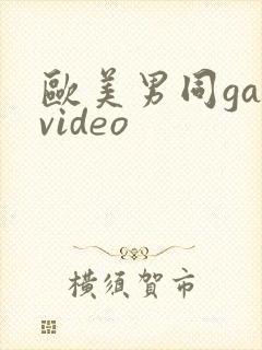 欧美男同gayvideo