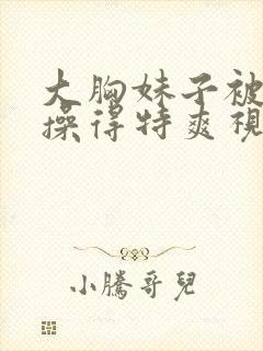 大胸妹子被男人操得特爽视频