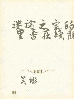 迷途之家的姐姐 里番在线观看