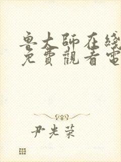 鲁大师在线观看免费观看电视剧下载