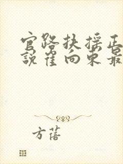 官路扶摇正版小说崔向东最新章节