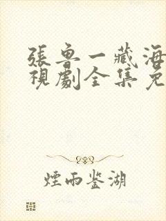 张鲁一藏海花电视剧全集免费观看