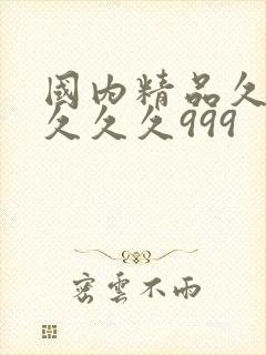 国内精品久久久久久久999