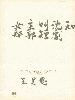 女主叫沈知意是哪部短剧