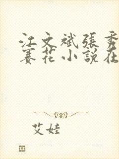 江文斌张秀娟何赛花小说在线阅读